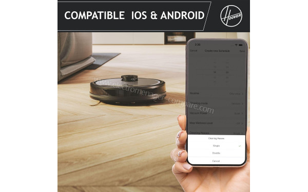 HOOVER HG510D - Application pour smartphones ou tablettes