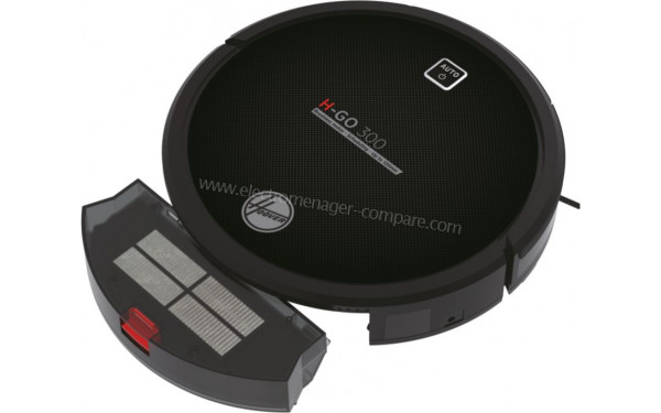 HOOVER HGO310 - Vue 3/4 gauche avec bac