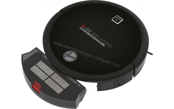 HOOVER HGO320H - Vue 3/4 gauche avec bac