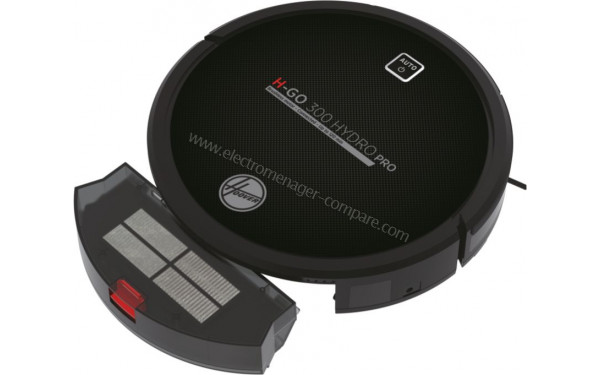 HOOVER HGO330HC - Vue 3/4 gauche avec bac