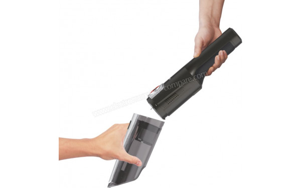 HOOVER HH710T - Vue du retrait du bac