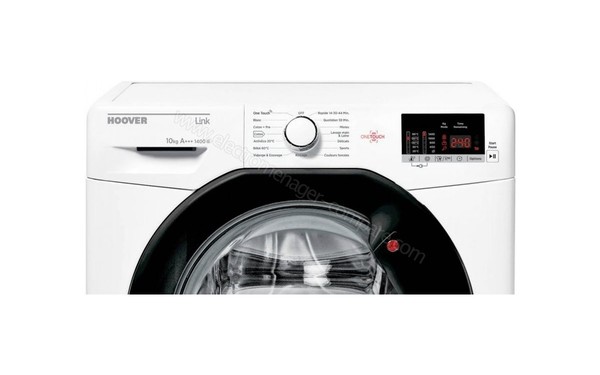HOOVER HL14102DB3-47 - Panneau de commandes (cr&eacute;dit : Darty)