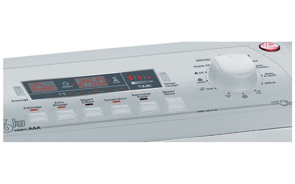 HOOVER HNT6614D - Panneau de commandes