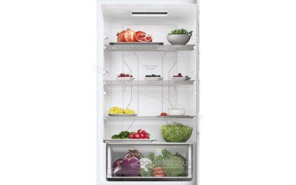 HOOVER HOCE3T618ES - Vue de l'int&eacute;rieur partie r&eacute;frig&eacute;rateur