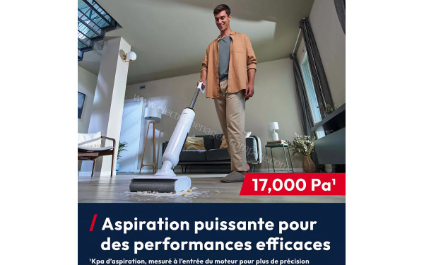HOOVER HW400 - Puissance d'aspiration