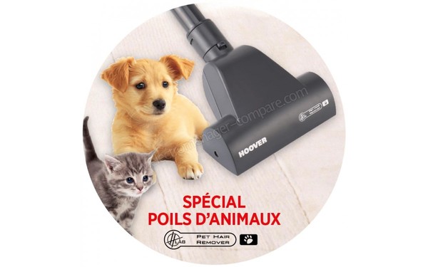 HOOVER KS51PET - Vue de la mini turbobrosse