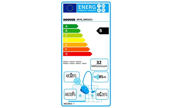 HOOVER MI70_MI01 - &Eacute;tiquette &eacute;nergie