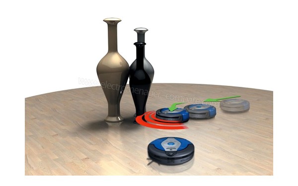 HOOVER RBC003 - Fonctionnement du d&eacute;tecteur d'obstacles