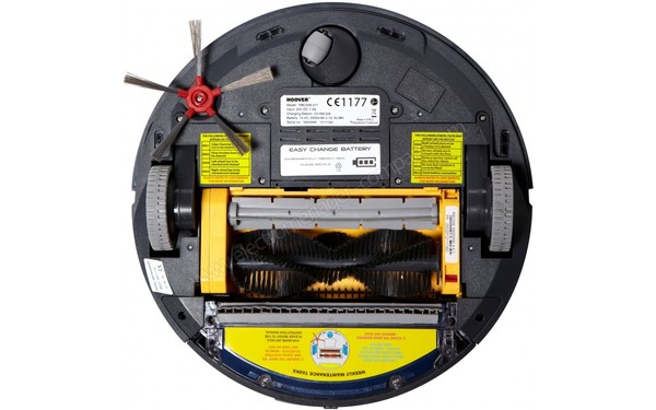 HOOVER RBC006 - Vue de l'arri&egrave;re (cr&eacute;dit : Boulanger)