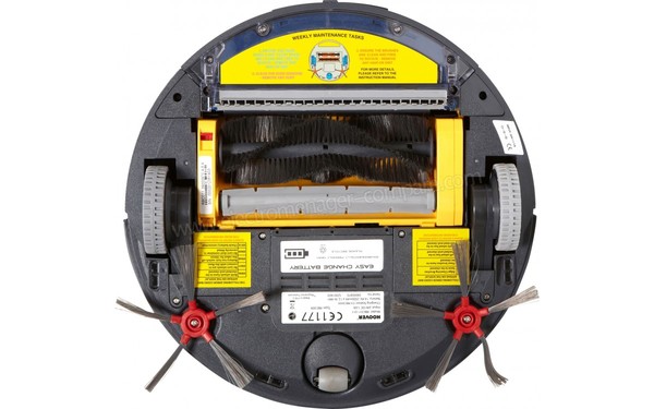 HOOVER RBC011 - Vue du dessous (cr&eacute;dit : Boulanger)
