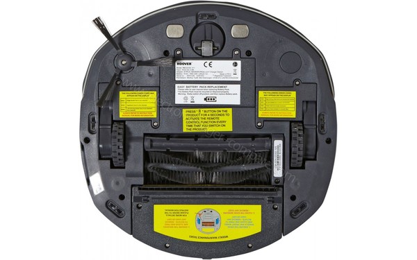 HOOVER RBC031B - Vue du dessous (cr&eacute;dit : Boulanger)