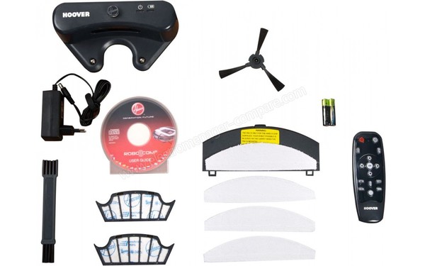 HOOVER RBC031B/1 - Accessoires inclus (cr&eacute;dit : Darty)