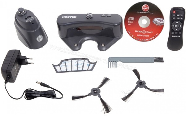 HOOVER RBC050/1 - Vue des accessoires (cr&eacute;dit : Boulanger)