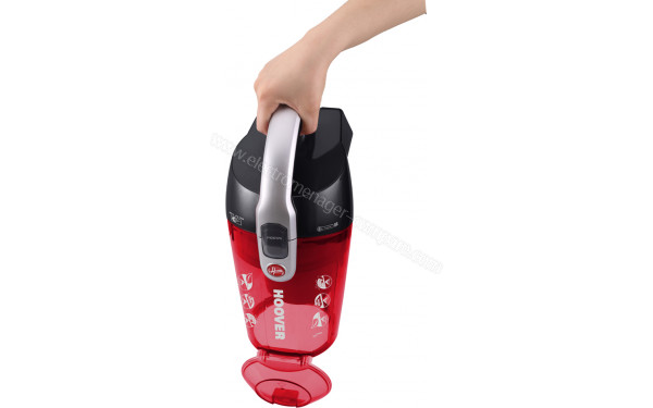 HOOVER RC71_RC10 - Vue du vidage du bac