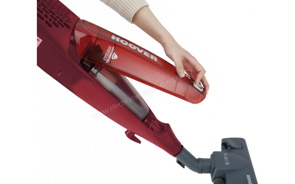 HOOVER SR71_SB03 - Vue de l'ouverture du bac &agrave; poussi&egrave;re