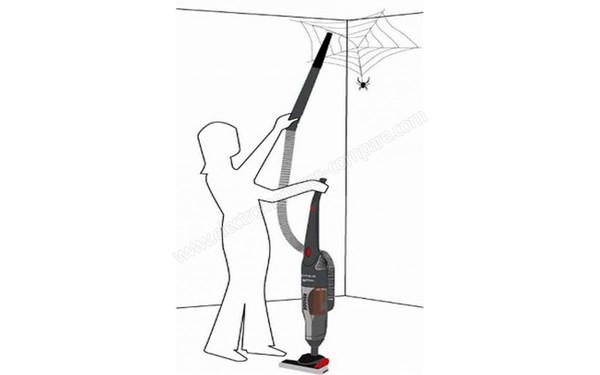 HOOVER SY71_SY02 - Aspiration en hauteur (cr&eacute;dit : Darty)