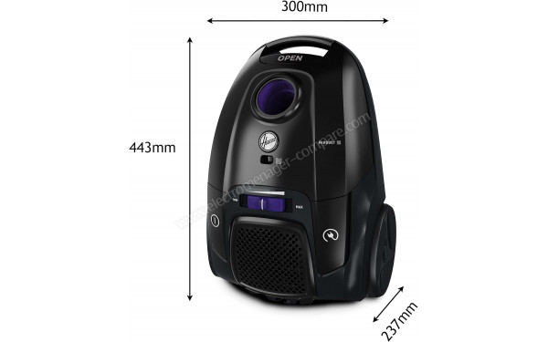 HOOVER TXLZ72HM - Dimensions