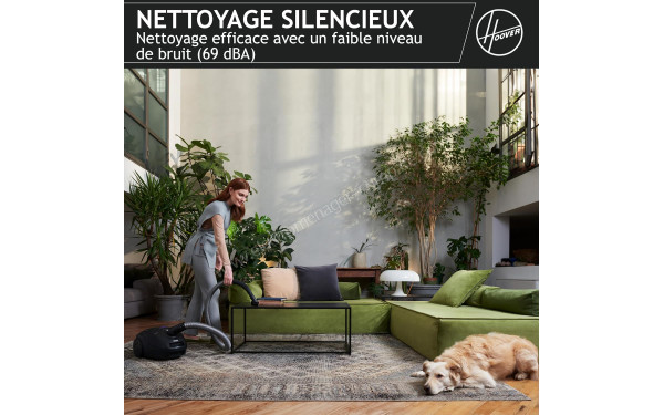 HOOVER TXLZ72HM - Nettoyage silencieux