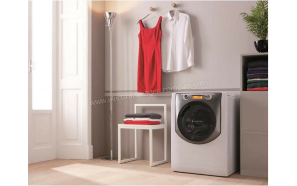 HOTPOINT AQ94D497SDEU/BN - Mise en situation