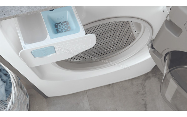 HOTPOINT AQSD723EU/AN - Zoom sur le tiroir lessiviel