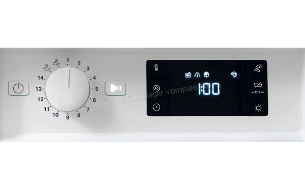 HOTPOINT BI WDHG 861484 EU - Vue des programmes