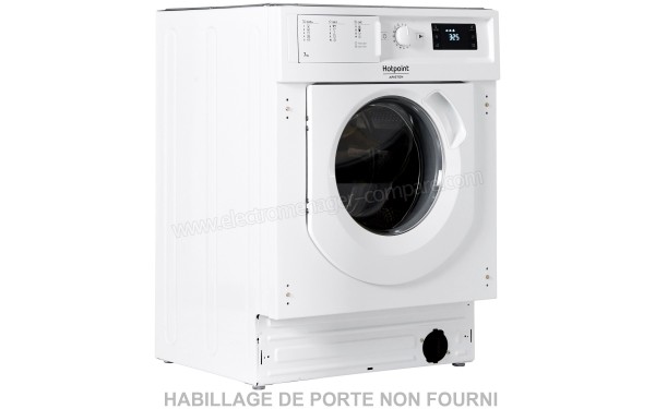 HOTPOINT BI WMHG 71484 EU - Vue 3/4 gauche (cr&eacute;dit : Boulanger)