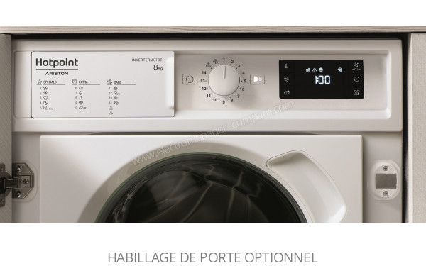 HOTPOINT BI WMHG 81485 EU - Panneau de commandes
