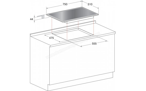 HOTPOINT DD 752 W/HA(ICE) - Sch&eacute;ma technique
