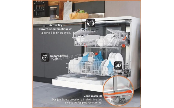 HOTPOINT H4FD641A - Mise en situation