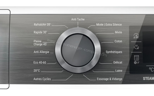 HOTPOINT H6W045WBFR - Vue des programmes