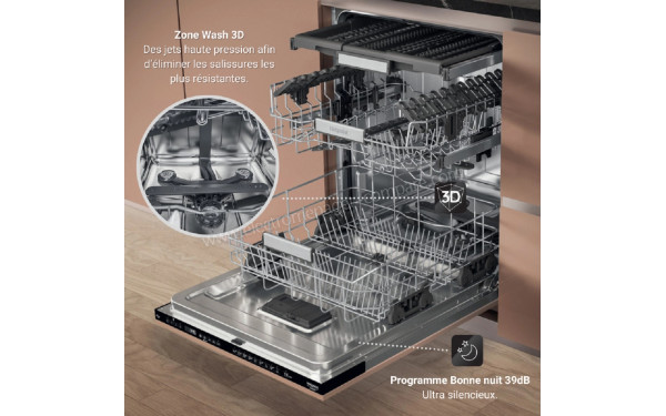 HOTPOINT H7IHP40L - Zone Wash 3D