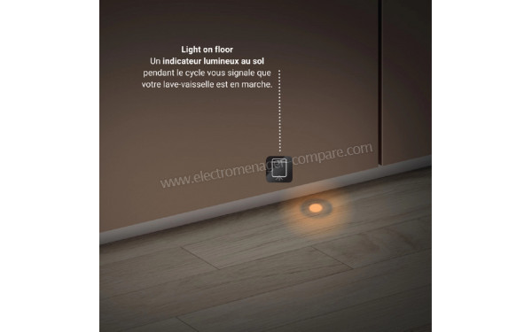 HOTPOINT H7IHP40L - Light on floor