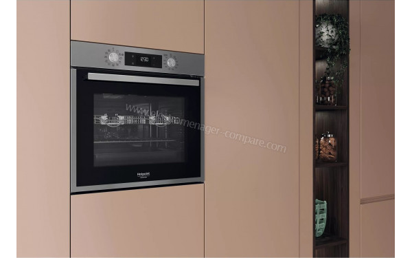 HOTPOINT HAO478PZX - Appareil encastr&eacute; vue 3/4 gauche