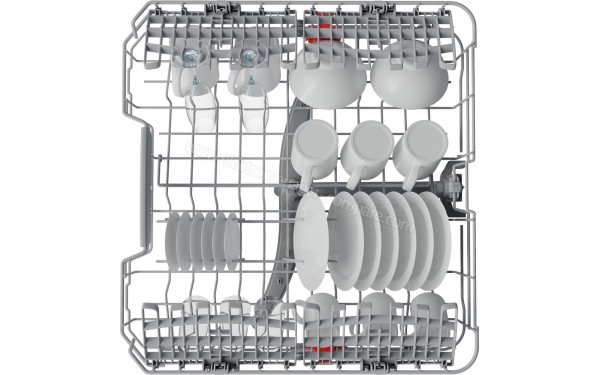HOTPOINT HFC3C33WX - Vue du panier sup&eacute;rieur