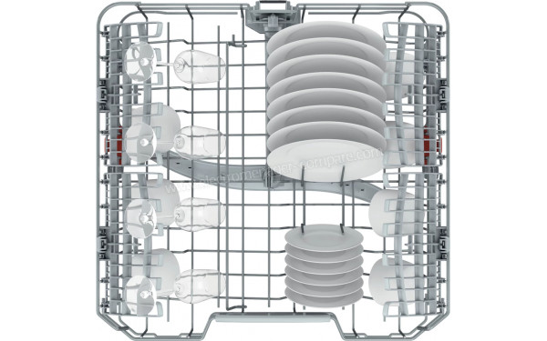 HOTPOINT HIO3T141W - Vue du panier sup&eacute;rieur