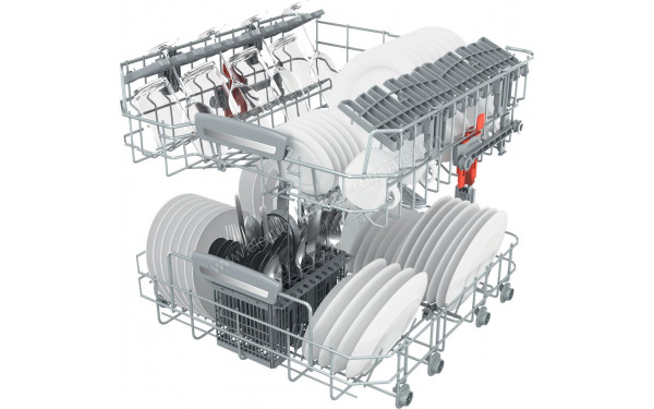 HOTPOINT HIO3T141W - Vue des paniers