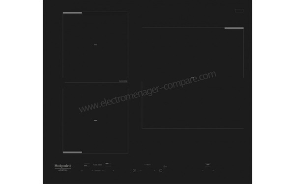 HOTPOINT HKID 631 BL C 2016 - Vue du dessus
