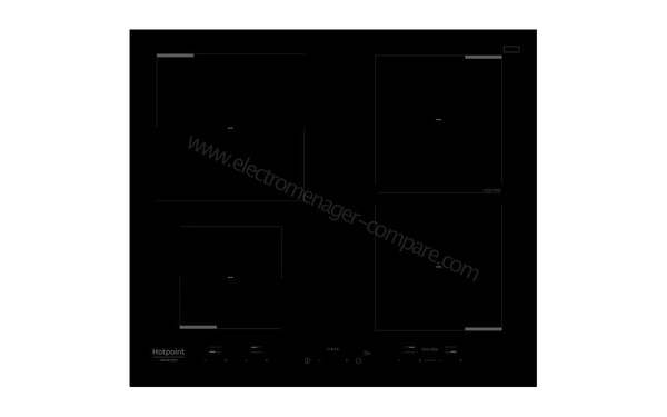 HOTPOINT HKID 641 B C 2017 - Vue du dessus