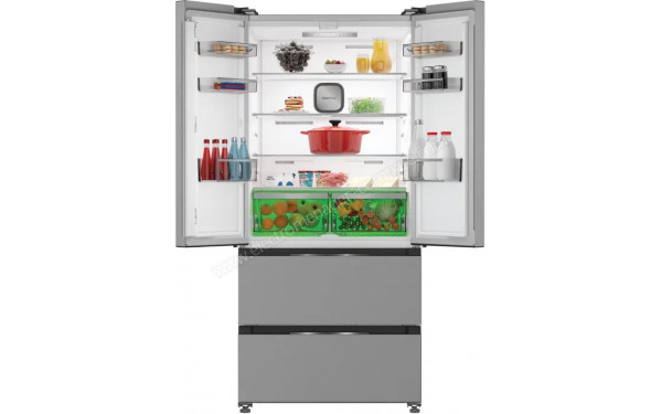 HOTPOINT HPG25512XBR4E - Vue de l'int&eacute;rieur partie r&eacute;frig&eacute;rateur