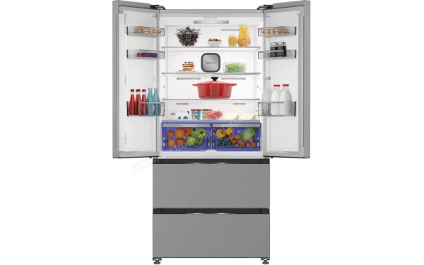 HOTPOINT HPG25512XBR4E - Vue de l'int&eacute;rieur partie r&eacute;frig&eacute;rateur