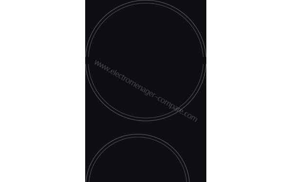 HOTPOINT HR631C - Zoom sur les foyers radiants