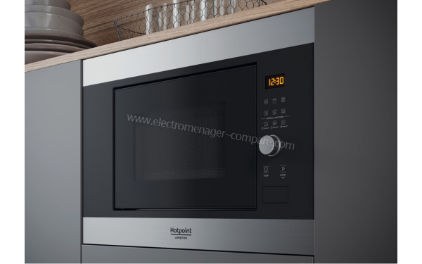 HOTPOINT MF20GIXHA - Appareil encastr&eacute; 3/4 droite