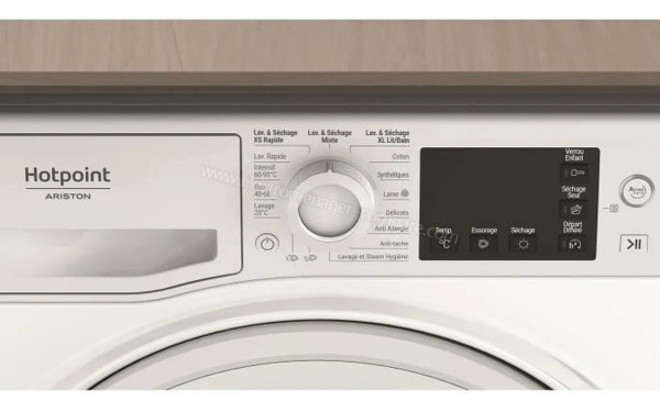 HOTPOINT NDB10725WAFR - Panneau de commandes
