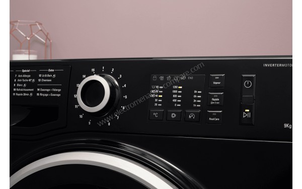 HOTPOINT NM10 924 BS FR - Vue de l'&eacute;cran