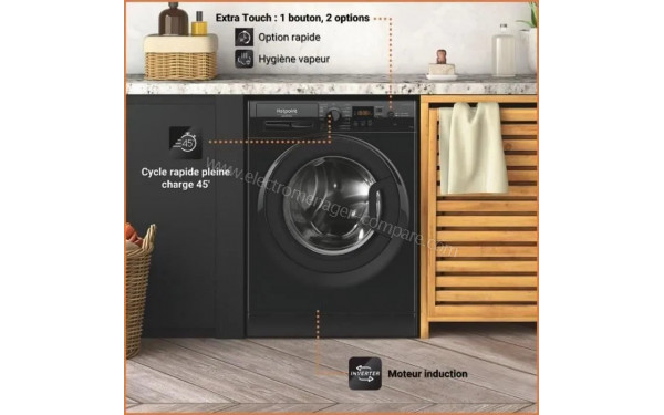 HOTPOINT NS11469FBKFR - Mise en situation