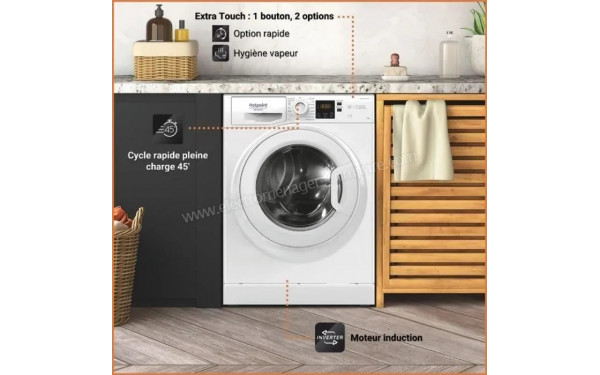 HOTPOINT NS11469FWKFR - Mise en situation