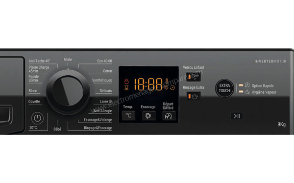 HOTPOINT NS944CBSFRN - Panneau de commandes