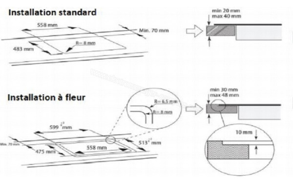 HOTPOINT QS 61S BK - Sch&eacute;ma technique