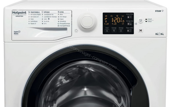 HOTPOINT RDG864387WKFRN - Panneau de commandes