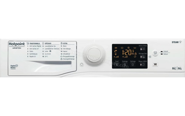 HOTPOINT RDG864387WKFRN - Panneau de commandes